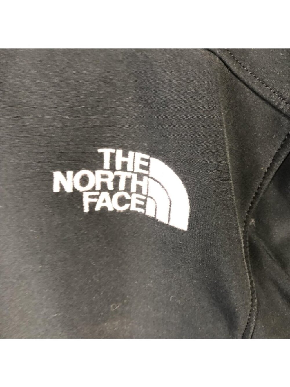 The North Face Softshell Jacket Mens Small Black Apex Full Zip Windbreaker - Picture 14 of 15